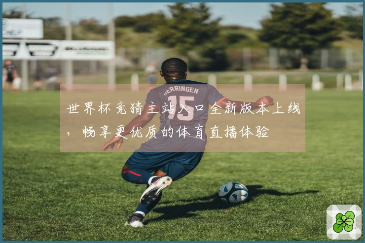 世界杯竞猜主站入口全新版本上线，畅享更优质的体育直播体验
